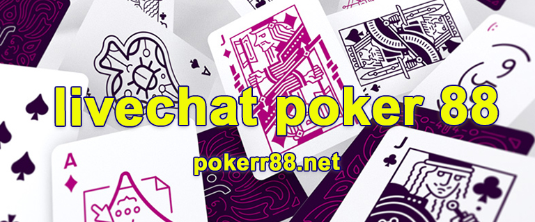 livechat poker 88